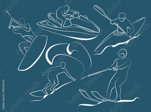 Extreme water sports