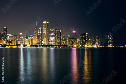 Wallpaper Mural Skyline at Night Torontodigital.ca