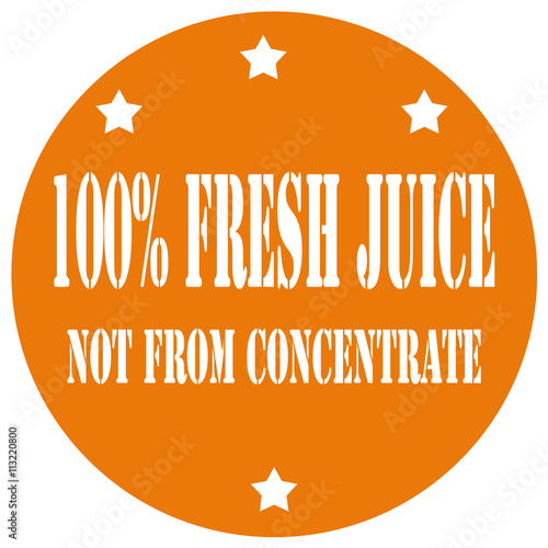 Fresh Juice-stamp