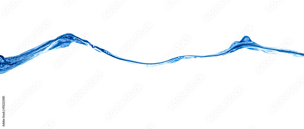 blue water wave liquid splash drink