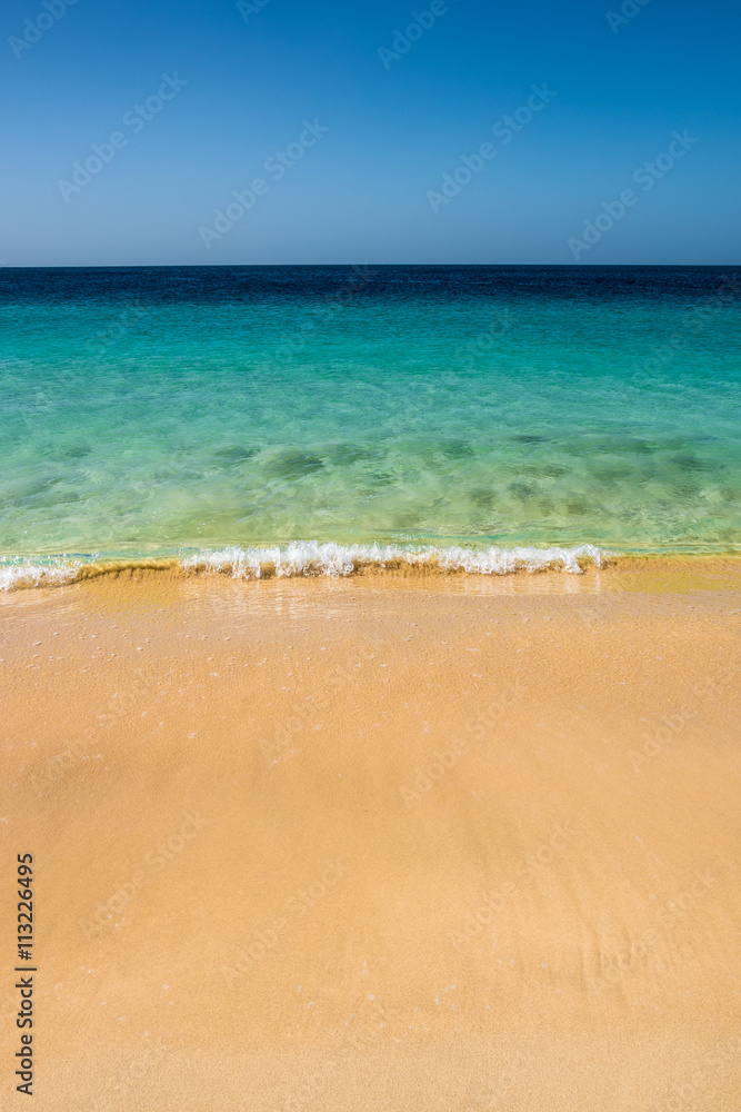 Beach in Sal, Cape Verde, Africa Beach in Sal, Cape Verde, Africa