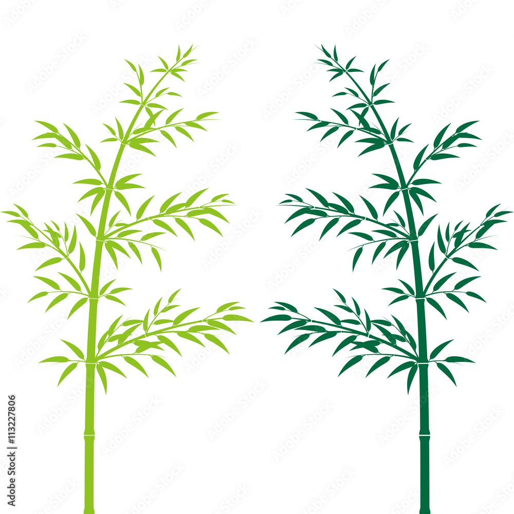 竹 シルエット イラスト 素材 Stock Vector Adobe Stock