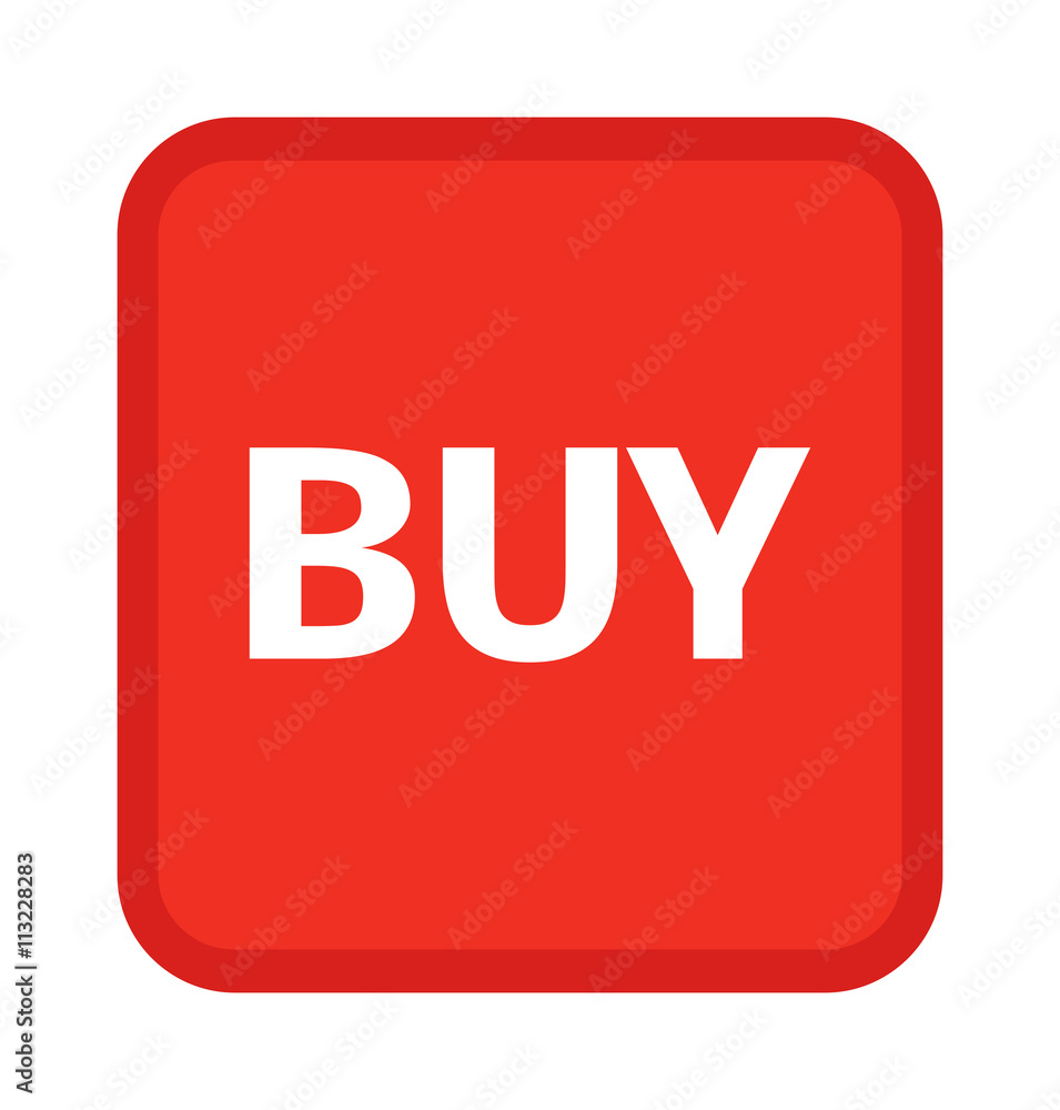 Shop buttons vector icon Shop buttons vector icon