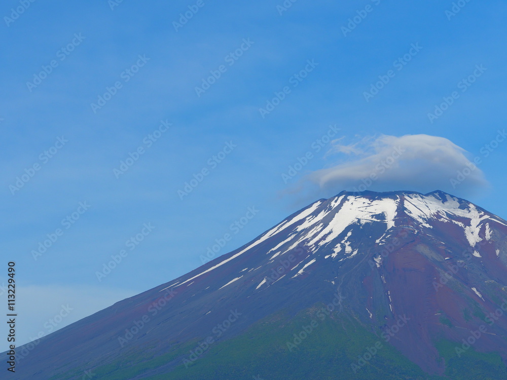 夏富士　富士山