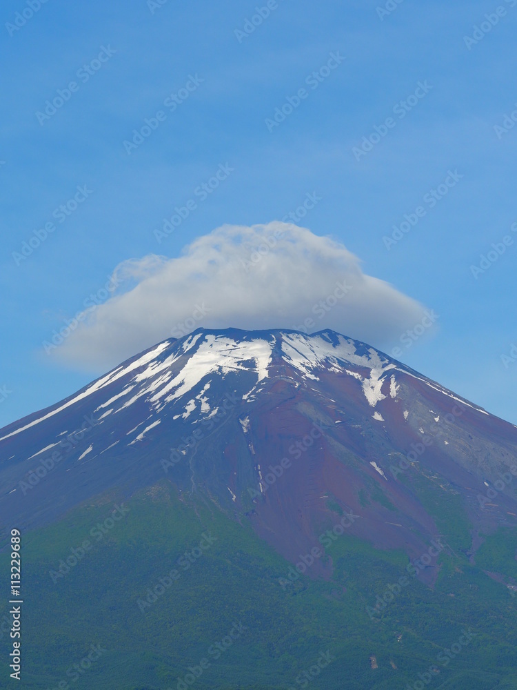 夏富士　富士山