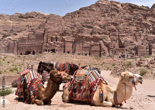 Street of Facades in Petra, Jordan