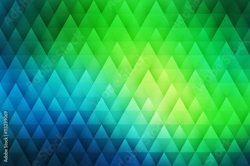 Abstract bright blue and green geometrical hipster textured vector background for design, business, print, web, ui and other