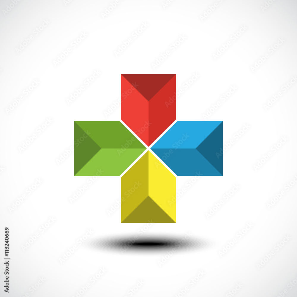 Business abstract icon.Vector illustration Business abstract icon.Vector illustration