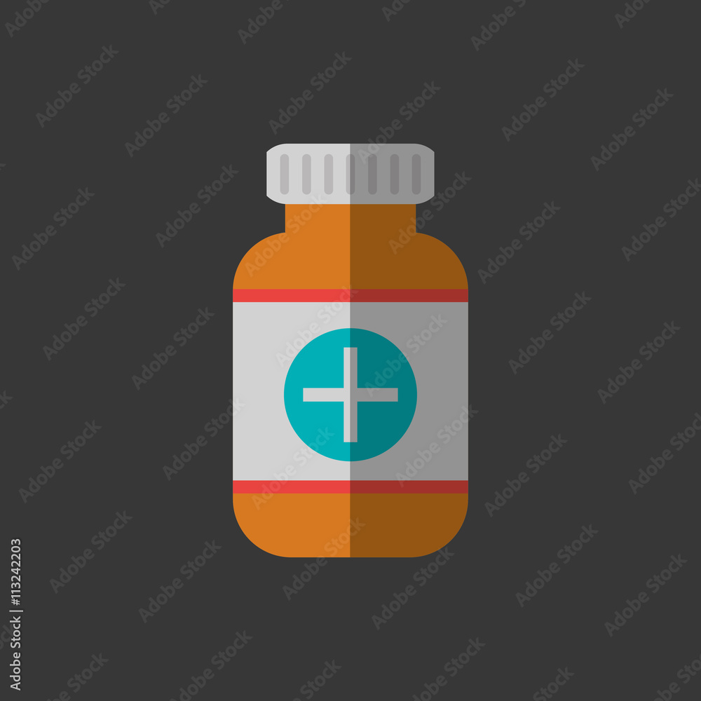 Medical care design. Health care icon. Flat illustration, vector Medical care design. Health care icon. Flat illustration, vector