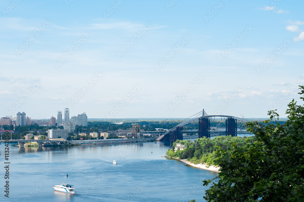 Fototapeta premium beautiful view of the capital