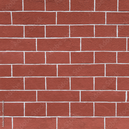 Aged colourful brick wall background