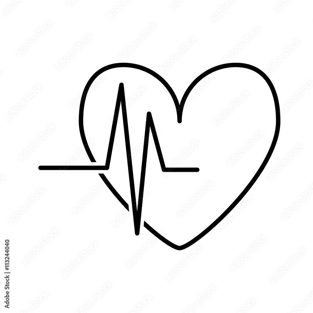 heart rate icon , vector heart rate icon , vector