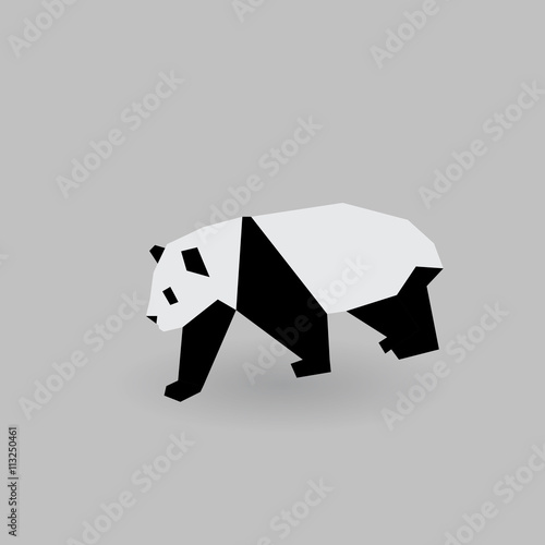 Fototapeta Naklejka Na Ścianę i Meble -  Low poly animal