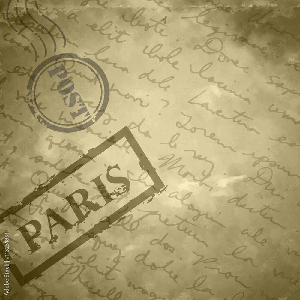 Obraz premium Light beige grange scratched background old paper