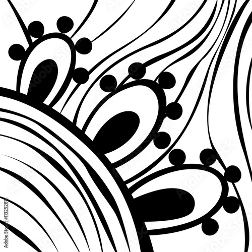 Abstract background black and white