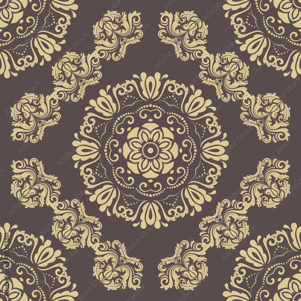 Seamless Oriental Vector Background Seamless Oriental Vector Background