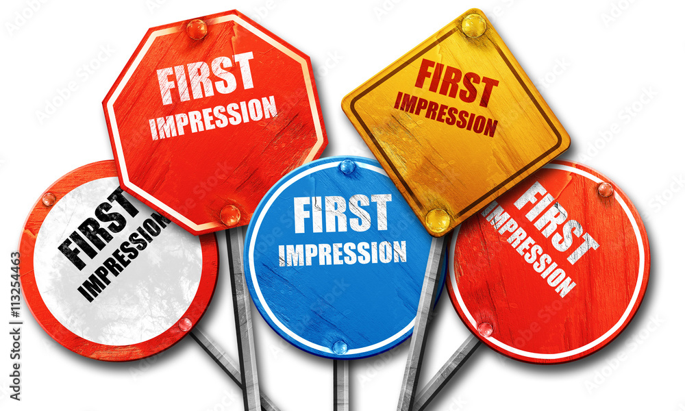 first impression, 3D rendering, rough street sign collection first impression, 3D rendering, rough street sign collection