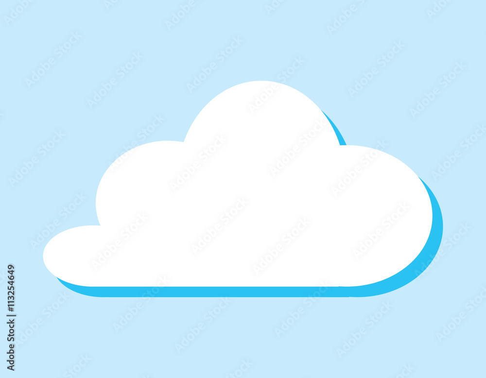 vector background of cloud with blank copy space vector background of cloud with blank copy space