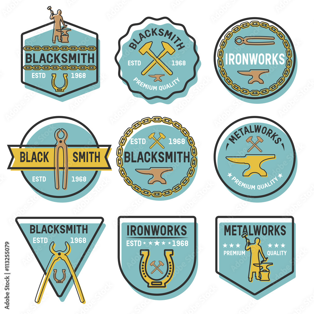 Blacksmith Emblem Set