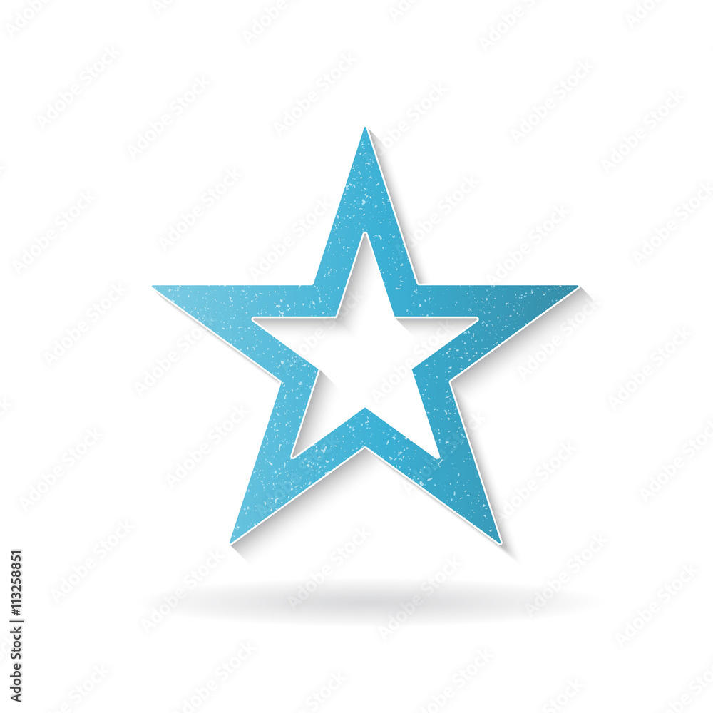 Shiny Star logo. Vector graphic design Shiny Star logo. Vector graphic design