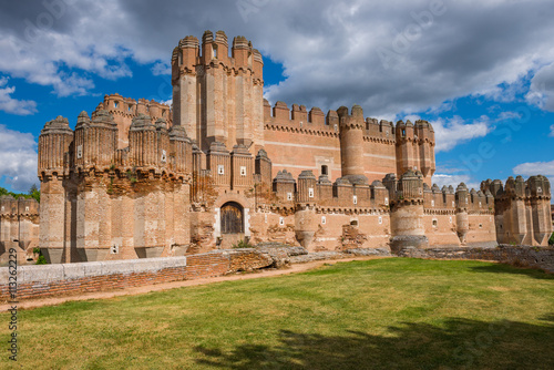 Castillo de Coca, Segovia, Castilla y León (España)