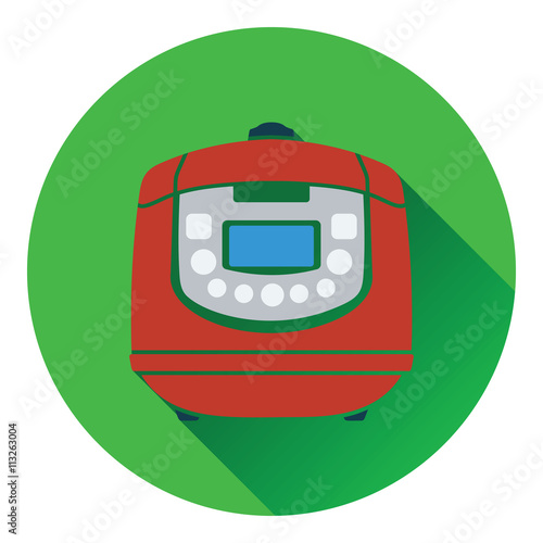 Kitchen multicooker machine icon