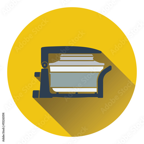 Electric convection oven icon
