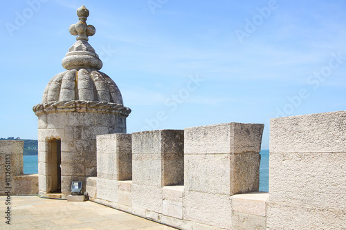 Turret of The Tower of Belem photo