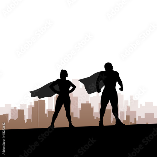 super hero city
