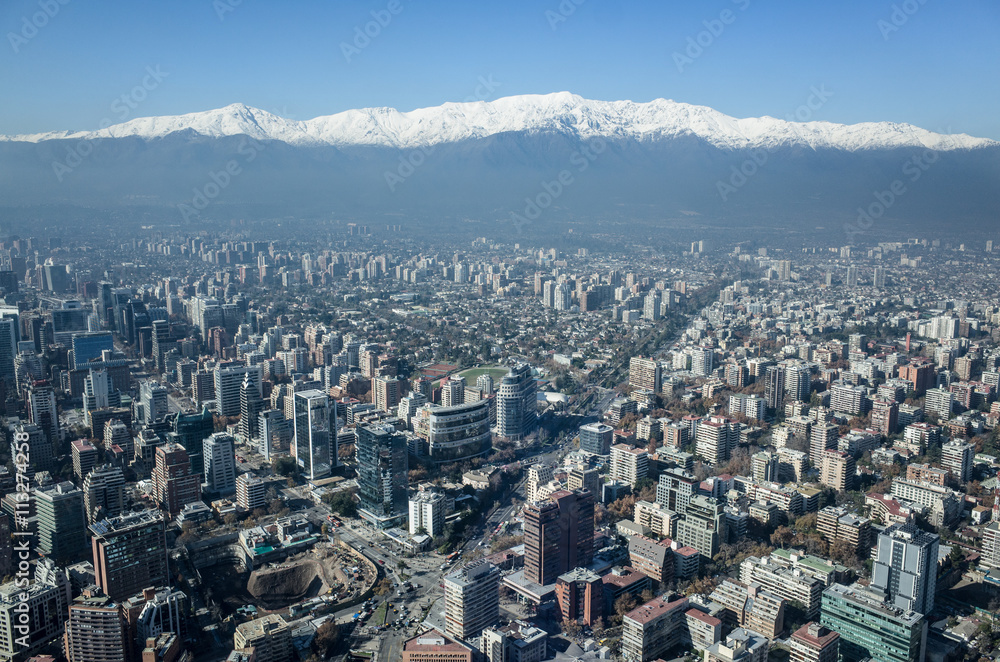 南米チリの首都サンティアゴ Santiago De Chile Stock 写真 Adobe Stock
