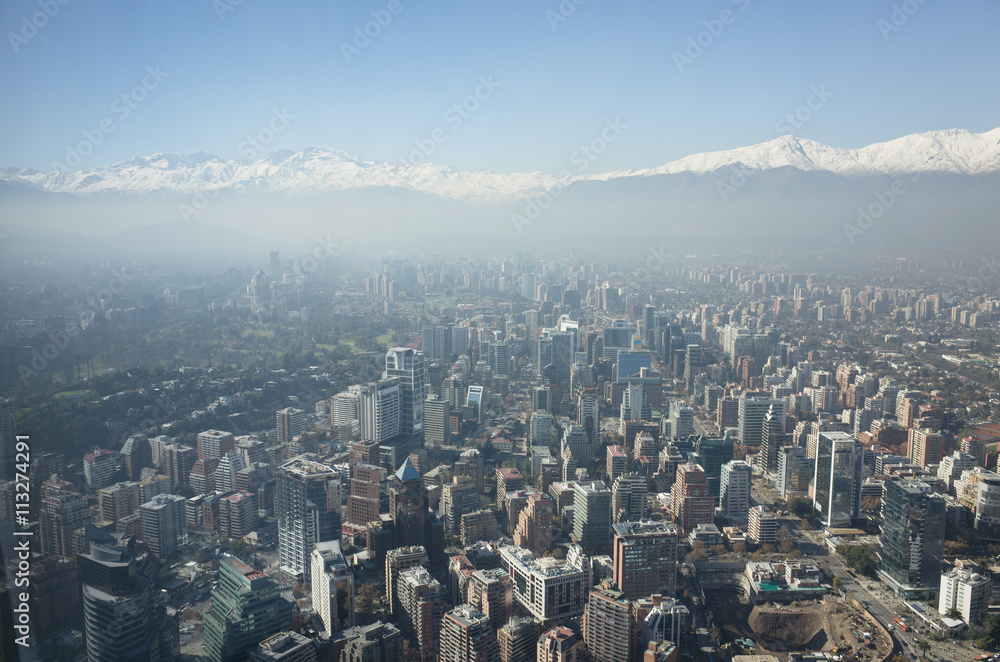 南米チリの首都サンティアゴ / Santiago de Chile