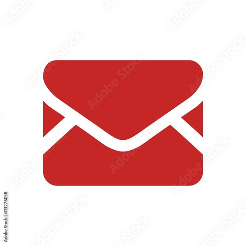 Logo envelope mail address icon message newsletter symbol vector