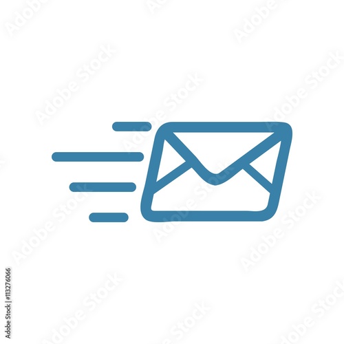 Logo envelope mail address icon message newsletter express