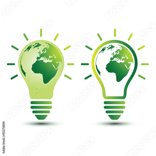 Light bulb Earth