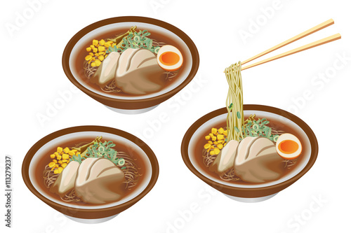 味噌ラーメン　miso_ramen