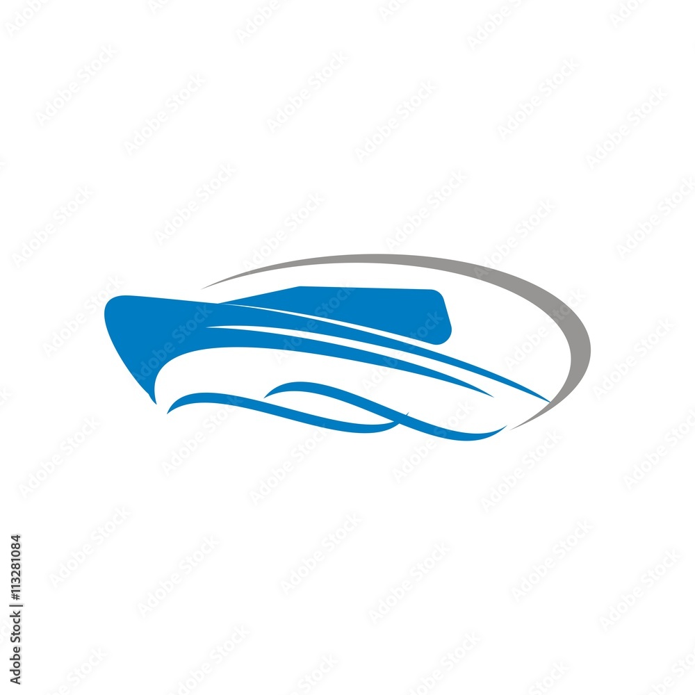 symbol design sailing boat yacht ship time tourism icon vector abstract symbol design sailing boat yacht ship time tourism icon vector abstract