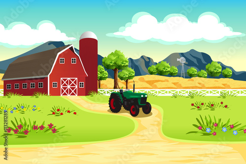 Farm Scene