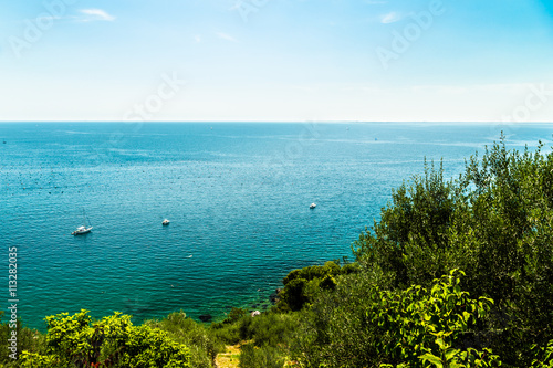 Fototapeta Naklejka Na Ścianę i Meble -  summer in the bay of Trieste