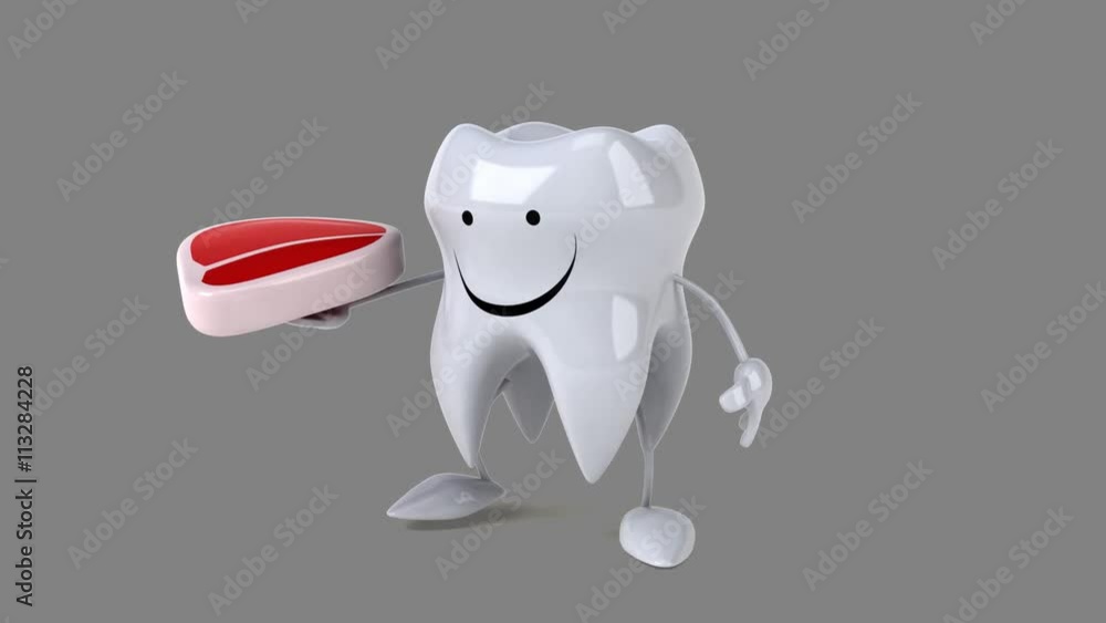 Fun tooth - Computer animation Fun tooth - Computer animation