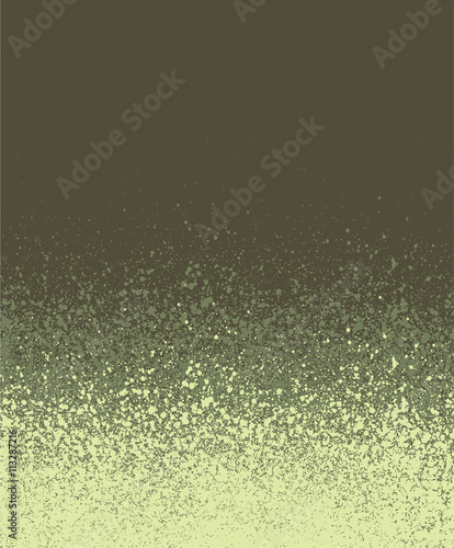 graffiti spray painted olive green gradient background