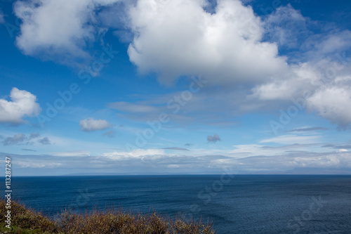 Wolken   ber der Staffin Bay - Isle of Skye - Schottland