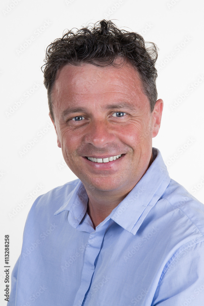 Business man portrait of a male smiling and proud expression Business man portrait of a male smiling and proud expression