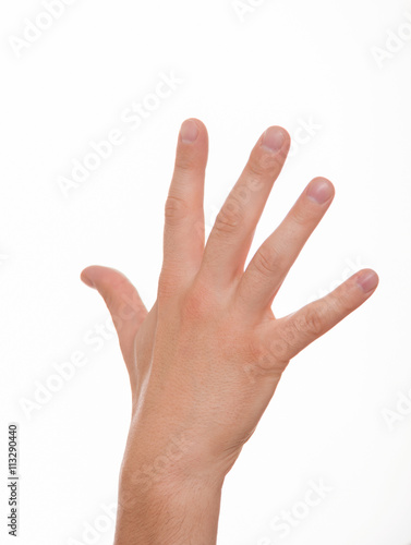 Male hand © smallblackcat