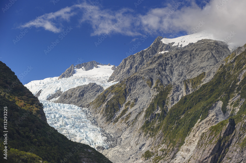 Franz-Josef Gletscher Neuseeland Südinsel - glacier New-Zealand south island 