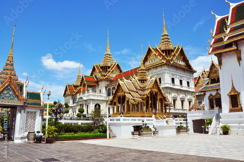Inside the Grand Palace in Bangkok, Thailand. © newroadboy