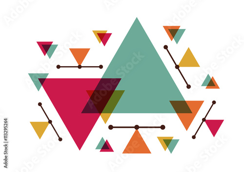 abstract triangle