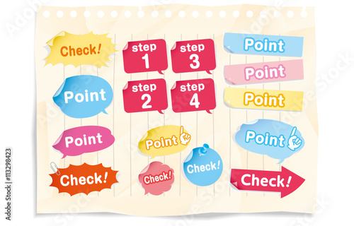 Navigation pins set Vector
