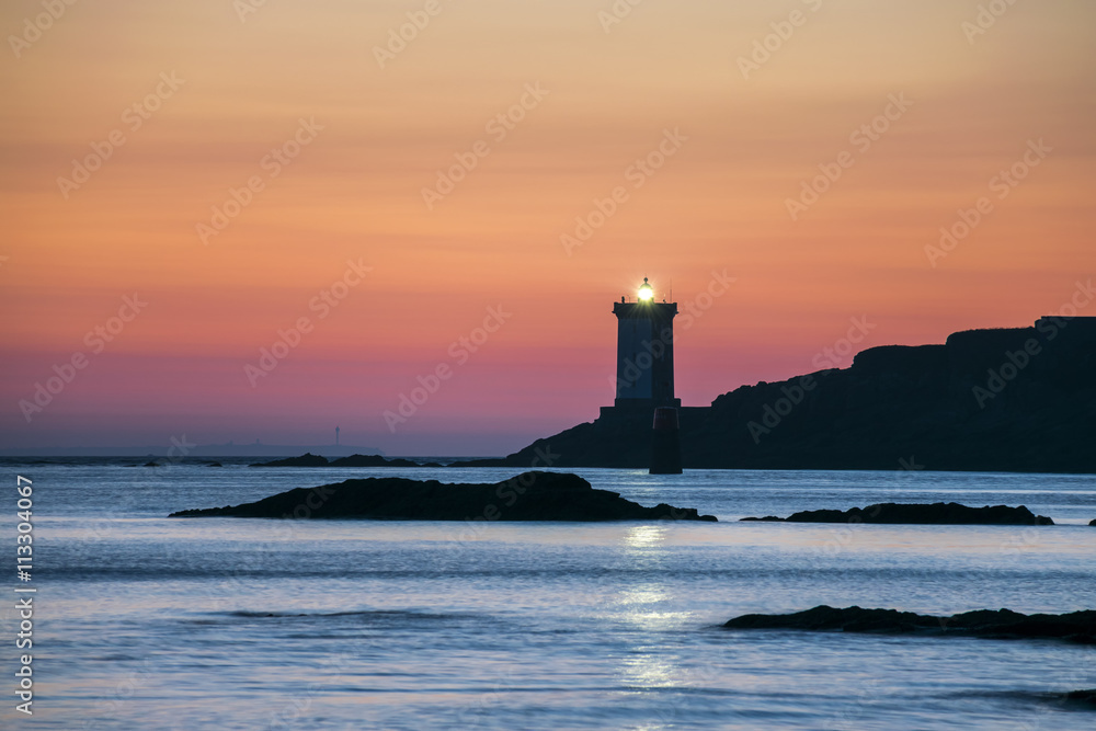 Leuchtturm - Pointe de Kermorvan, Bretagne