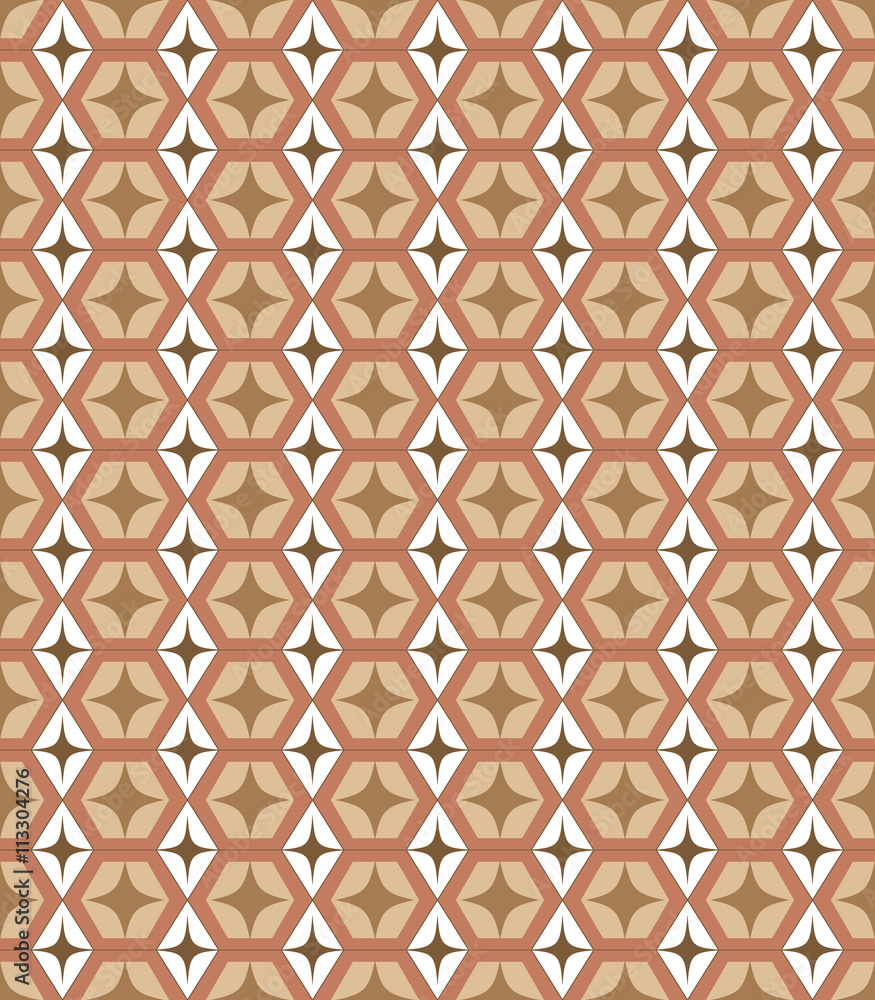 Fototapeta premium Honeycomb seamless pattern.