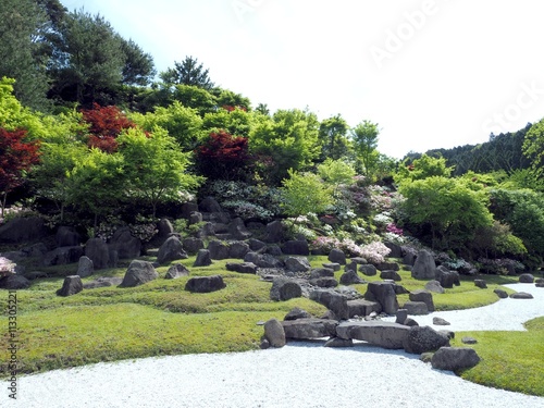 春　英彦山大権現の新緑